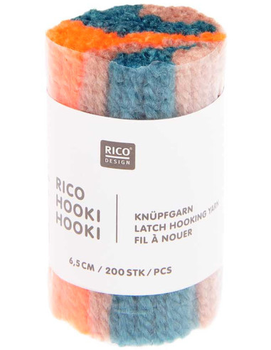 Fil à nouer 6,5 cm marbré Rico Hooki Hooki