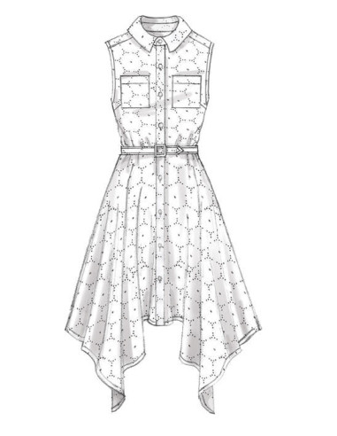 Patron de robes et ceinture - McCall's 7351