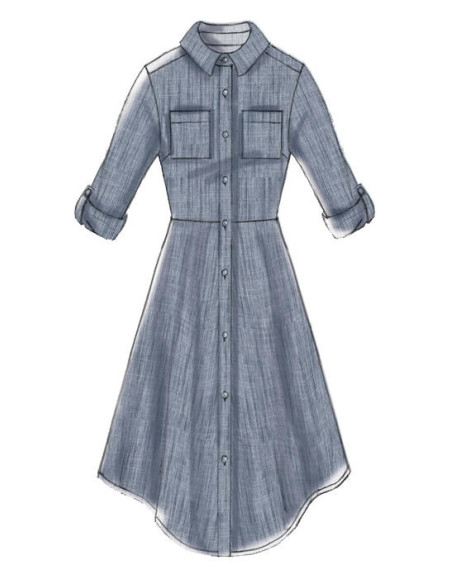 Patron de robes et ceinture - McCall's 7351