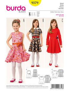 Patron de robe - Burda 9379