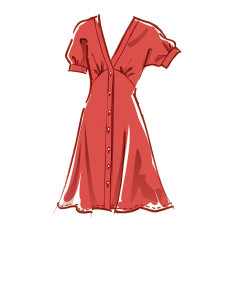 Patron de robe - McCall's 8104 2