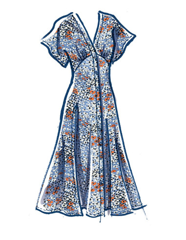Patron de robe - McCall's 8104