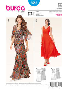 Patron de robe - Burda 6583