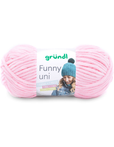 Fil chenille Funny uni Gründl