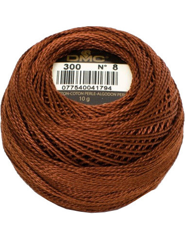 Pelote coton perlé DMC n° 8