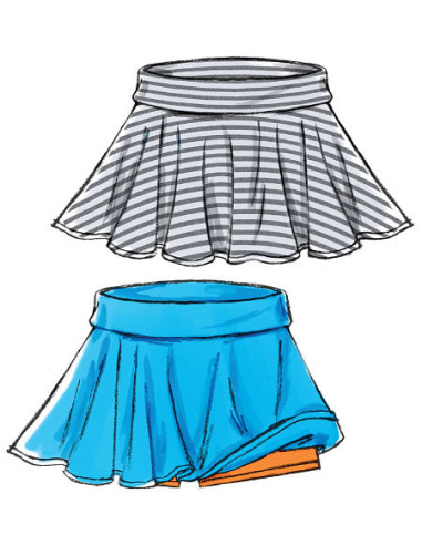 Patron de jupes-short - McCall's 6918