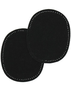 Coudières à coudre cuir noir