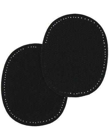 Coudières à coudre cuir noir