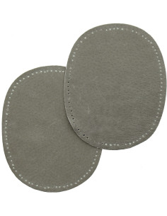 Coudières à coudre cuir gris