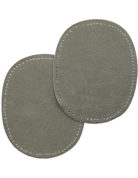 Coudières à coudre cuir gris
