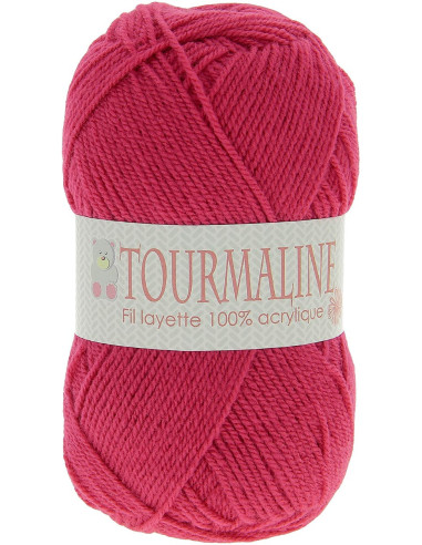 Sachet de 2 pelotes de fils à tricoter layette Tourmaline