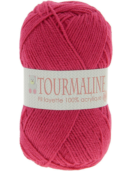Sachet de 2 pelotes de fils à tricoter layette Tourmaline