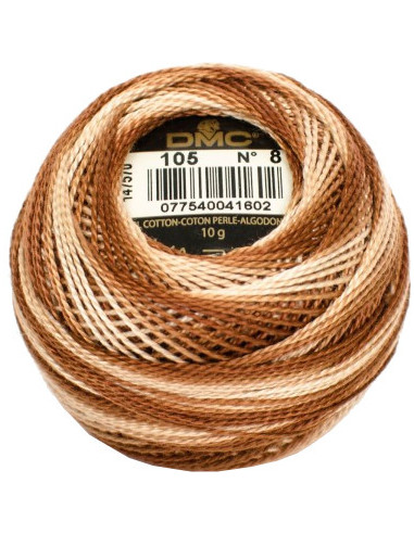 Pelote coton perlé DMC n° 8