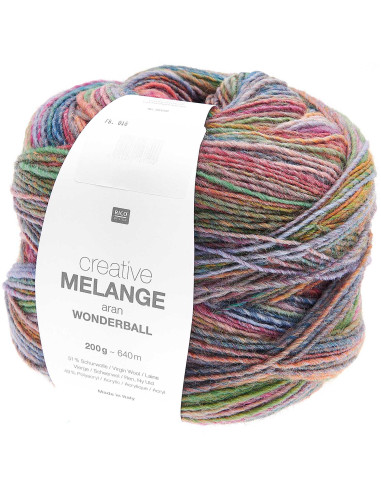 Laine Creative Melange Aran Wonderball Rico Design