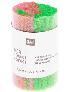 Fil à nouer 6,5 cm marbré Rico Hooki Hooki 2