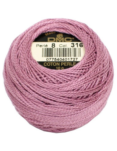 Pelote coton perlé DMC n° 8