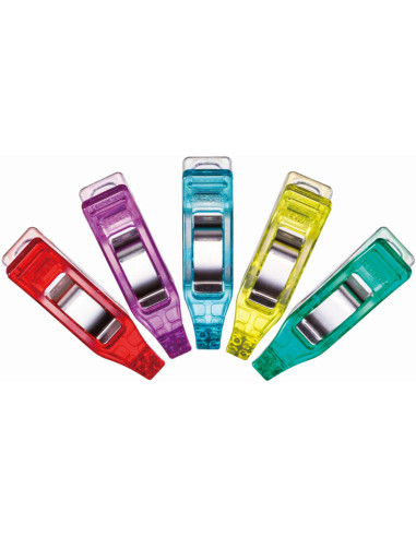 Boite 50 mini pinces Prodige Clover - Assortiment
