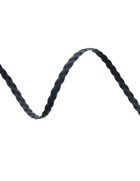 Tresse simili bleu marine