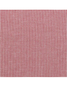 Tissu Vichy petits carreaux - Rouge 2