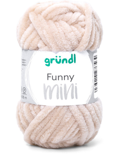 Fil chenille Funny Mini Gründl
