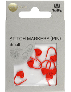 Marqueurs de maille verrouillables rouge Tulip 2
