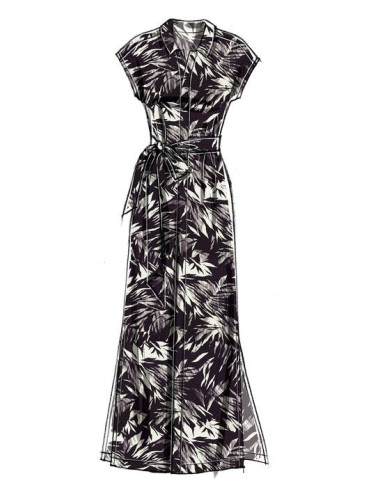 Patron de haut, tunique, robes et ceinture - McCall's 7387