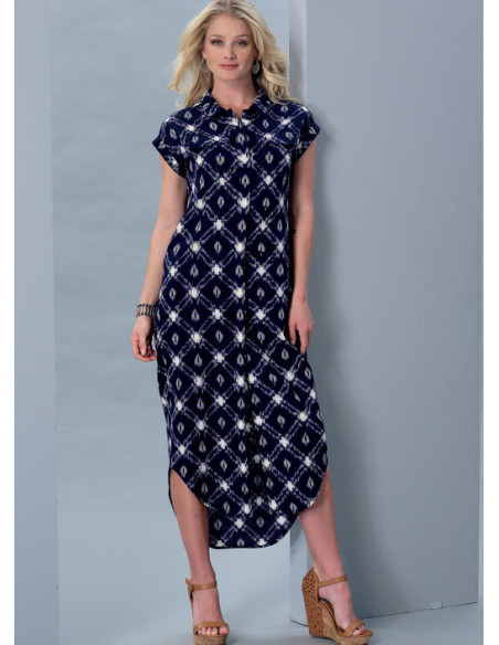 Patron de haut, tunique, robes et ceinture - McCall's 7387