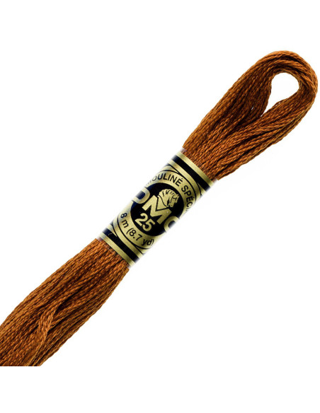 Fil à Broder DMC Mouliné – 500 Couleurs 6 Brins