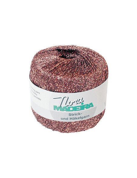 Coton crocheter métallisé Nora Madeira
