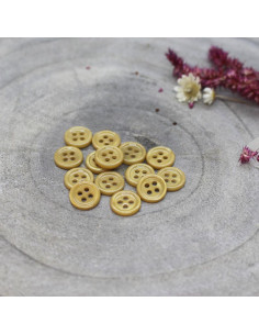 Bouton Bliss - Mustard 2