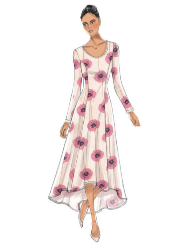 Patron de robe - Vogue 9199