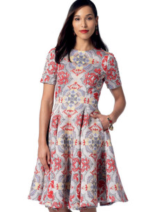 Patron de robe - Vogue 9202