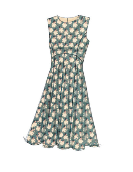 Patron de robe - Vogue 9202