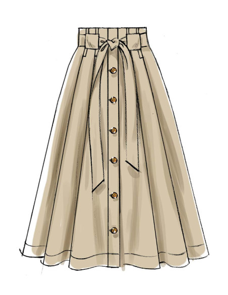 Patron de jupes - McCall's 7906