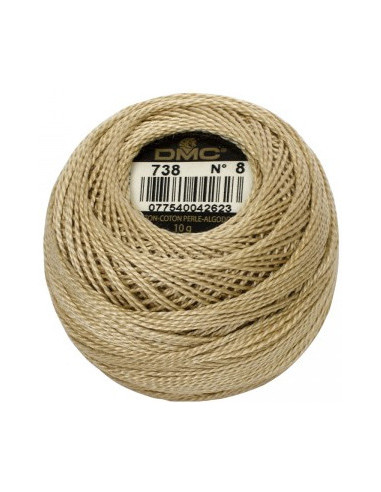 Pelote coton perlé DMC n° 8