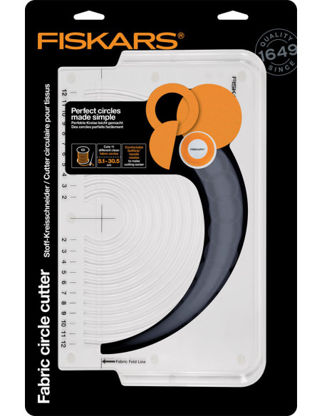Cutter circulaire pour tissus Fiskars