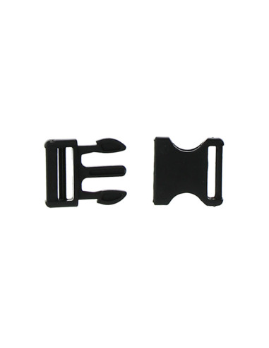 Boucle banane 16 mm - Noir