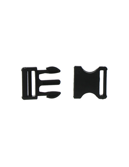 Boucle banane 16 mm - Noir