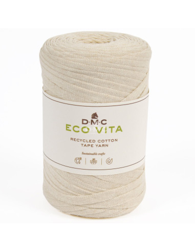 Coton recyclé Eco Vita Tape Yarn DMC
