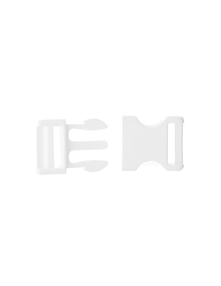 Boucle banane 20 mm - Blanc