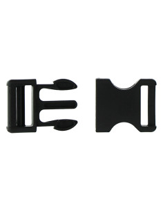 Boucle banane 20 mm - Noir 2