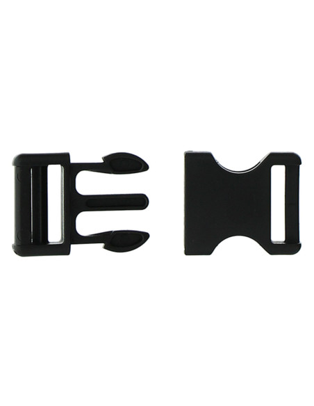 Boucle banane 20 mm - Noir