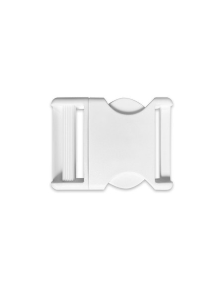 Boucle banane 25 mm - Blanc