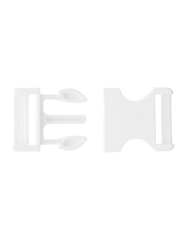 Boucle banane 30 mm - Blanc