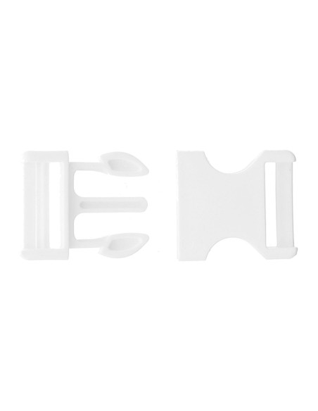 Boucle banane 30 mm - Blanc