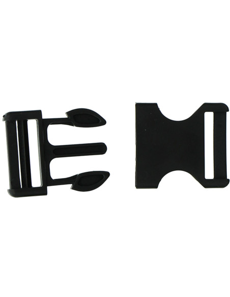 Boucle banane 30 mm - Noir