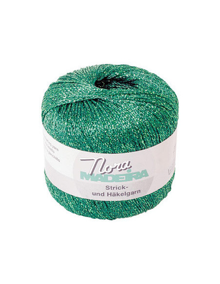 Coton crocheter métallisé Nora Madeira