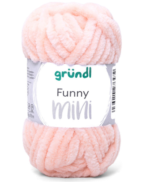 Fil chenille Funny Mini Gründl