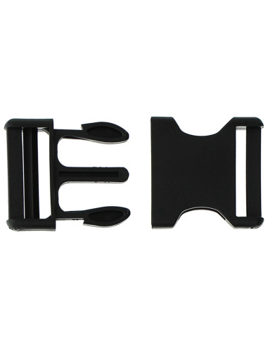 Boucle banane 40 mm - Noir