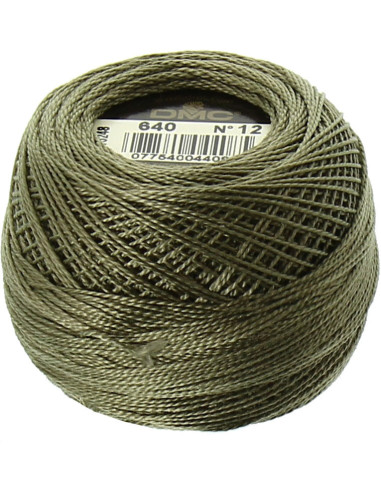 Pelote coton perlé DMC n° 12